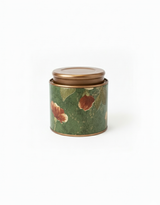 פחית גדולה לאחסון אבקת מאצ'ה - גוון ירוק - שומרת על טריות המאצ'ה