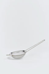 Matcha Ready mesh strainer for matcha tea preparation, featuring fine stainless steel mesh and a handle for easy use.