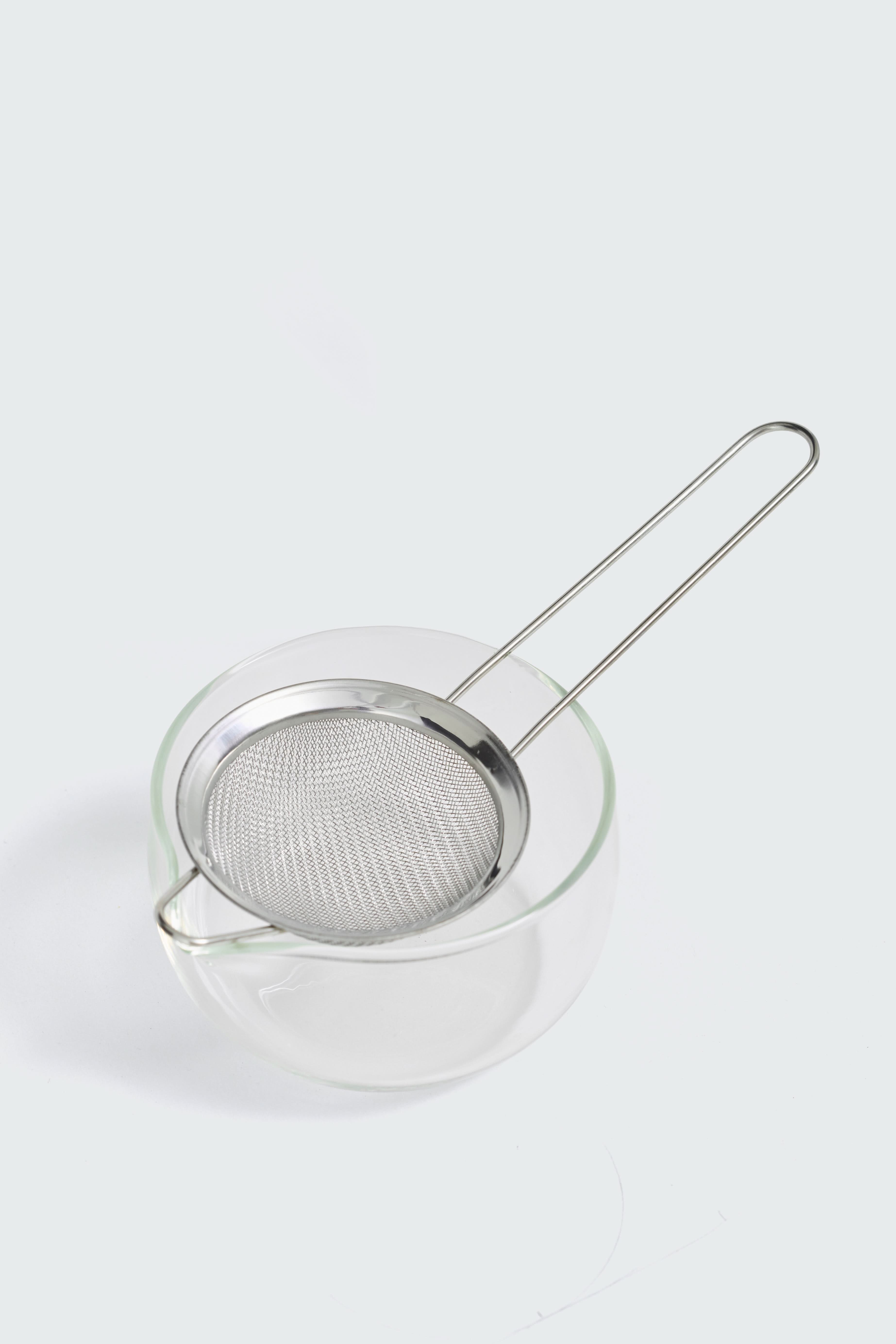 Matcha ready matcha tool strainers with fine mesh for smooth tea preparation, shown in the product image.